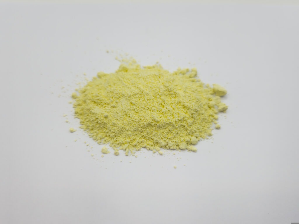Bismut-drei-Oxid Bi2O3 Pulver 1000g-50g mit 1-5µm Stückgröße und 99,99% Reinheit